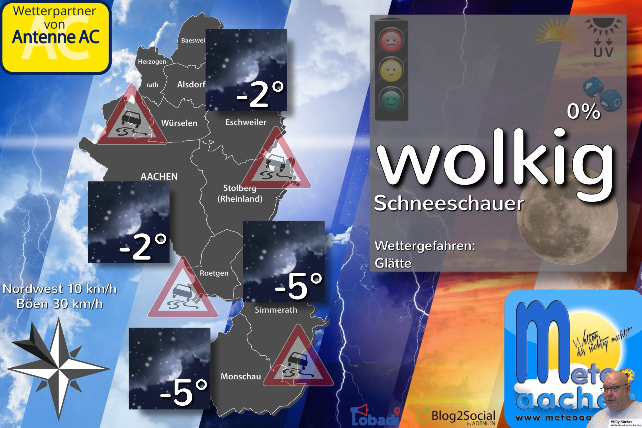 Neuschnee kommt