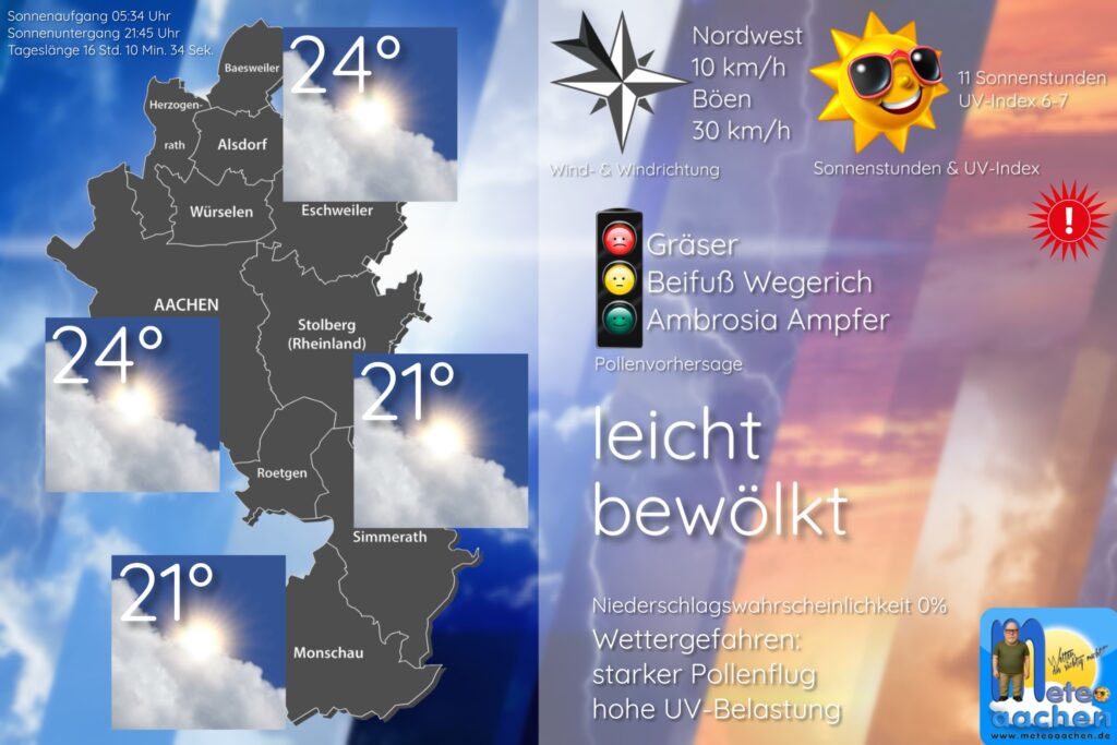 Angenehme Sommertage